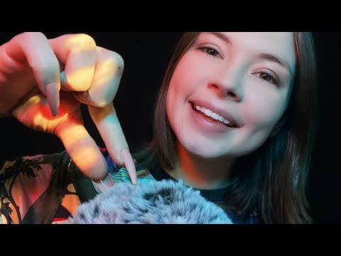 ASMR Fluffy Mic Picking and Mic Brushing for Relaxing Tingles