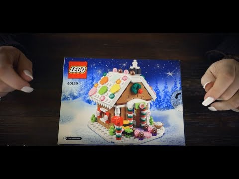 [ASMR] LEGO Build | Gingerbread House & Rambling