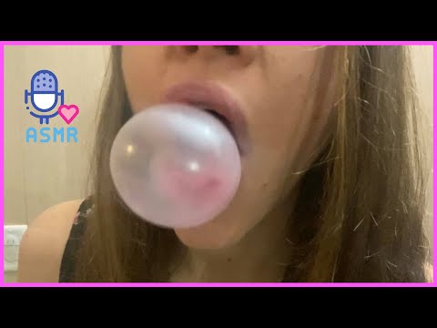 ASMR Intense gum chewing & mouth sound relaxing