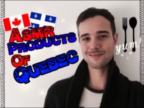 ASMR Products from Quebec (feat. Taciturn ASMR) / tapping / crinkles