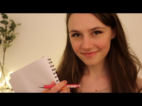 ASMR - Relaxing Sketching ♡ Drawing You, Random Objects, Sketchbook Flip Through