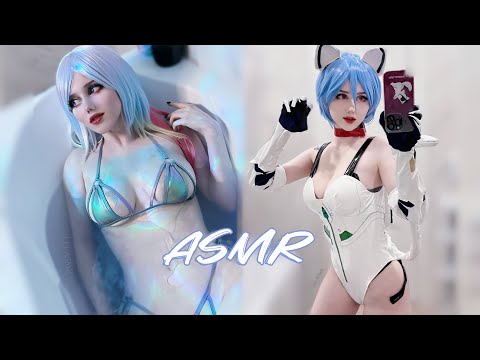 ASMR | Blue haired girls Cosplay #asmr #asmrcosplay