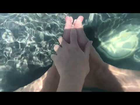 ASMR Feet in Jacuzzi water