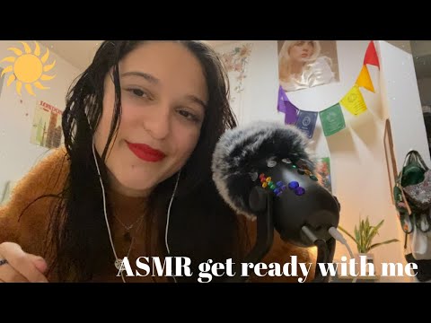 ASMR *unedited* get ready with me