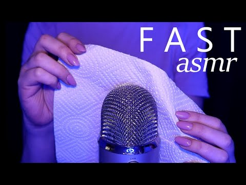Fast ASMR for Deep Tingles Very Tingly  (No Talking)