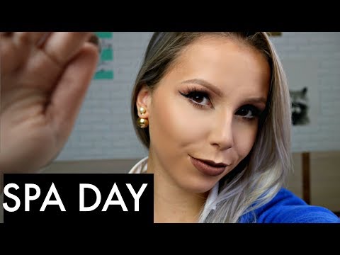 ASMR SPA DAY   PERSONAL CARE, TOUCHING, SUSSUROS EAR to EAR