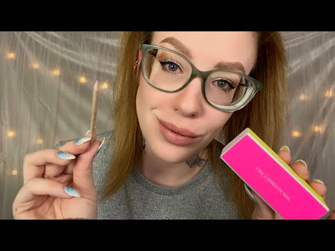 ASMR Sleepy Spa 💤 Painting and Filing Your Nails