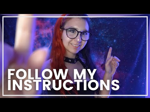 ASMR Follow My Instructions - Goth Girl Edition