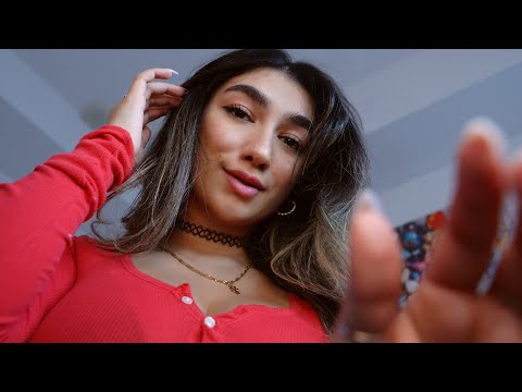 ASMR • Laying On Your GF Lap (Spa, Face/Head Massage, Layered Sounds)
