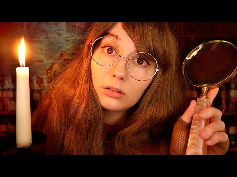 ASMR 🕯 Medieval Cranial Nerve Exam 🕯 Shivery Shuddering Breathy Whispers, Follow the Candle Light
