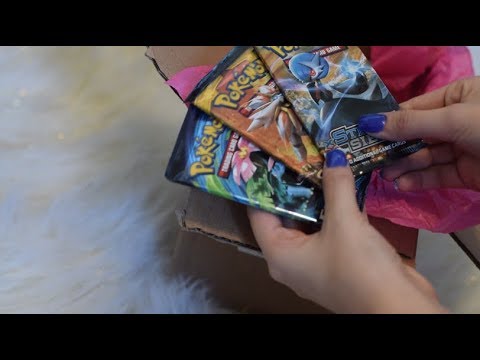 ASMR Opening MORE Packs of Pokemon Cards! Crinkles and Whispers