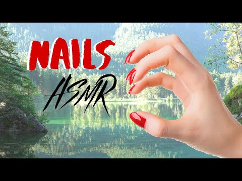 ASMR [MOMENTS] ❤️ Nail Tapping and Scratching on a Microphone 💅🎤  3Dio 🎧