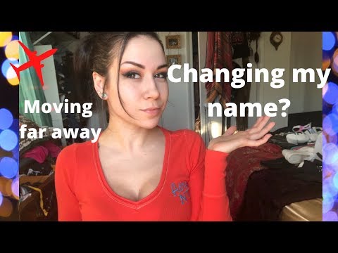 Changing My Name & Moving Across the Country (ASMR) Life Update. Tapping, Crinkling, Soft Spoken