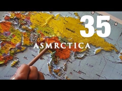 ASMR Relief World Map - Soft spoken History of the Continental Plates
