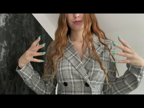ASMR | FABRIC SCRATCHING with HAND SOUNDS✨
