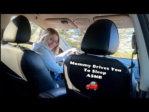 ASMR In The Car 🚘 only you’re a child and im driving you to sleep