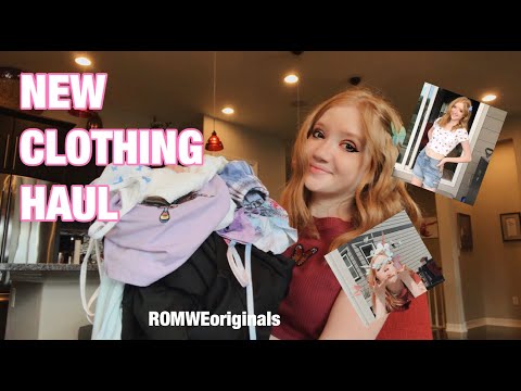 New SUMMER SALE Clothing Haul ~ Unboxing & Modeling Originals From ROMWE!