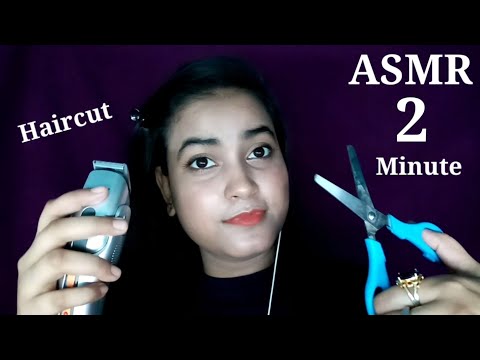 ASMR 2 minute Haircut