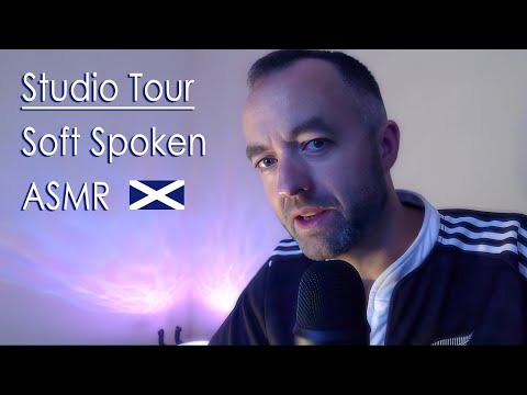 ASMR | Scottish soft spoken studio tour
