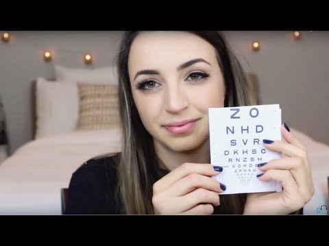 [ASMR] In-Home Eye Exam & Contact Appointment