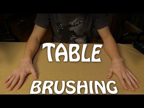 ASMR Pure Table Brushing (1h Binaural)