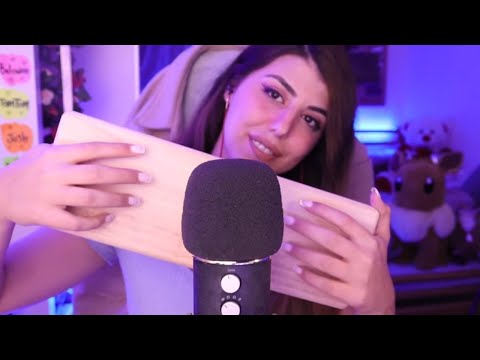 ASMR Tingly Wood Tapping And Scratching || No Talking
