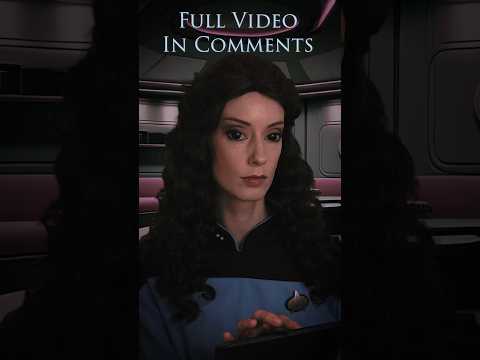 ASMR Star Trek 💙 Consultation With Deanna Troi ✨ Sci-Fi Roleplay #asmr #shorts #shortvideo