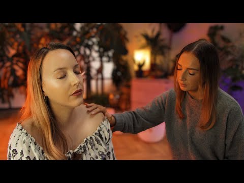 ASMR Real Person Sound Massage | Singing Bowl Guided Meditation & Sound Bath for Sleep