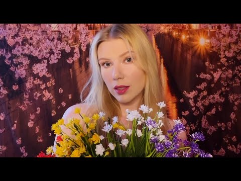 🌼Relaxing Flower Goddess Welcomes Spring🌸 ASMR Roleplay| Personal Attention & Floral Triggers