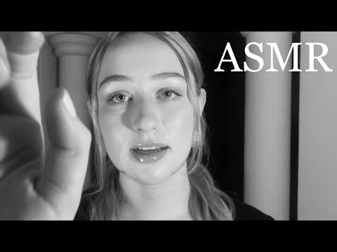 ASMR | repeating “sit back”, “relax”, “breathe” 💛✨ (ear to ear) | hand movements