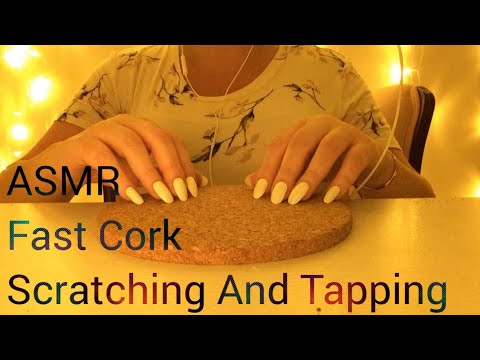 ASMR Fast Cork Scratching And Tapping