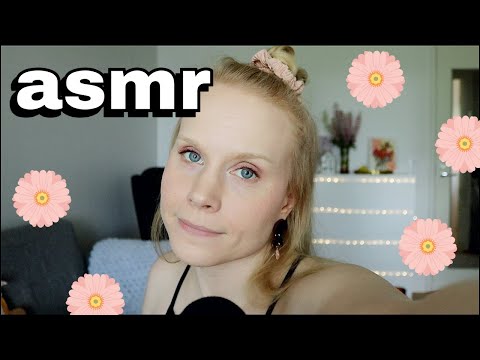 ASMR | new cat bed and flowers🎀(scratching, nail tapping...)
