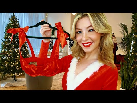 ASMR IN THE LINGERIE STORE ❤️  Christmas Customer Service Roleplay