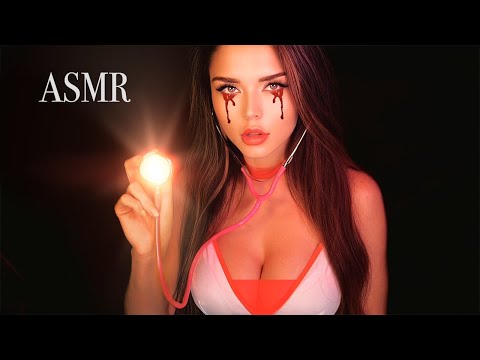 ASMR | AHS NURSE EXAMINES YOU (Warning ⚠️: Creepy Tingles)