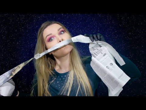 ASMR Ripping Paper 🤍 Ripping NewsPapers