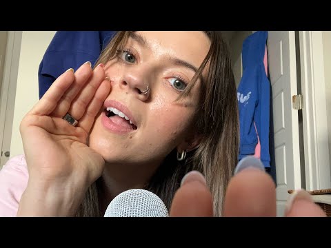 ASMR| Fast/Aggressive Mouth Sounds & Clicky Trigger Words