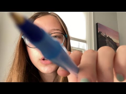 ASMR Drawing you/Drawing ON you🖍
