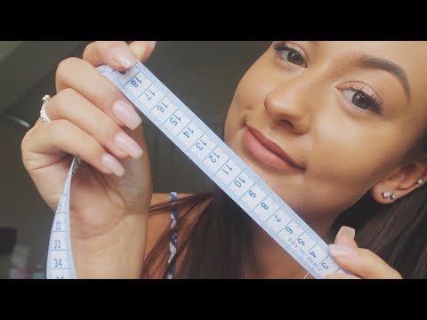 [ASMR] Face Measuring For Relaxation Roleplay ~ (Softly Spoken)