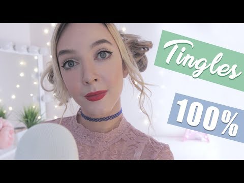 ASMR Repeating Trigger Words + Face Brushing for Sleep 😴