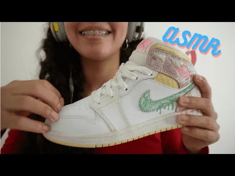 ASMR/ Shoe scratching (yummy sounds)!