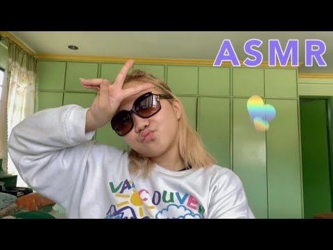 ASMR | whisper 🔁 soft spoken | rambling | random & close-up ⛅️