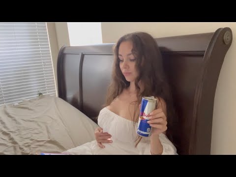 ASMR | STOMACH SOUNDS DURING DRINKING ENERGY DRINK 🚀