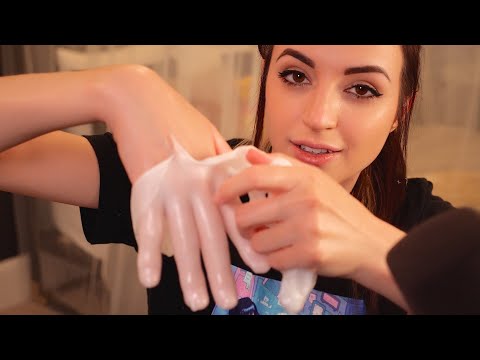 ASMR | Wax Fingers Tapping | Paraffin Wax Hand Peeling Off ~ Satisfying ~