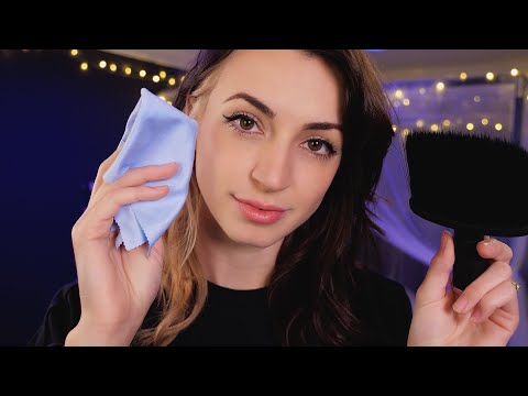 My Fastest Way to Sleep Trick | ASMR Covering Your Eyes & Brushing