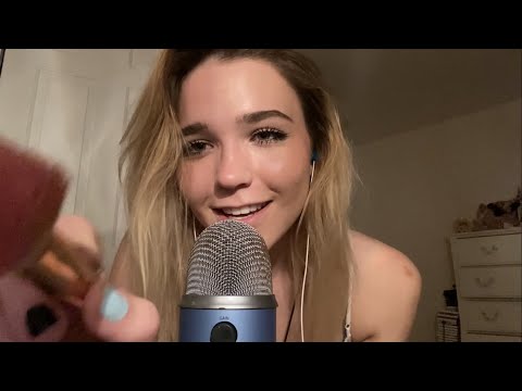 ASMR bestie does your makeup after a breakup *roleplay, personal attention, close up*