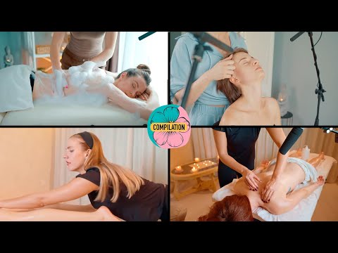 ASMR Three massages from Olga