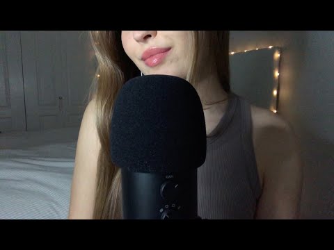 ASMR phone tapping, repetition, leather gloves, m0uth sounds, & whispering | Callum's CV