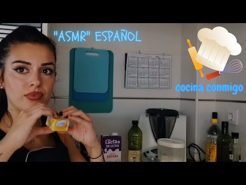 Cocina conmigo bollitos con chocolate | ASMR Español