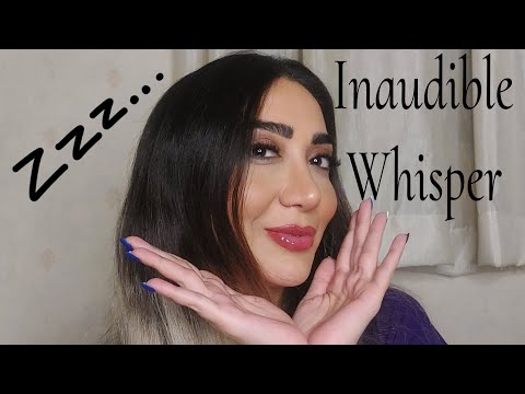 ASMR inaudible whisper and mouth sounds ✌️😎