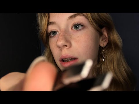 ASMR ~ plucking & pulling all your negative energy | mindset self-help advice + visual triggers